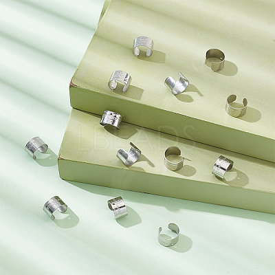 200Pcs 304 Stainless Steel Ear Cuff Findings FIND-DC0002-20-1