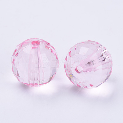 Transparent Acrylic Beads TACR-Q254-8mm-V03-1