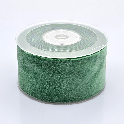 Polyester Velvet Ribbon for Gift Packing and Festival Decoration SRIB-M001-19mm-587-1