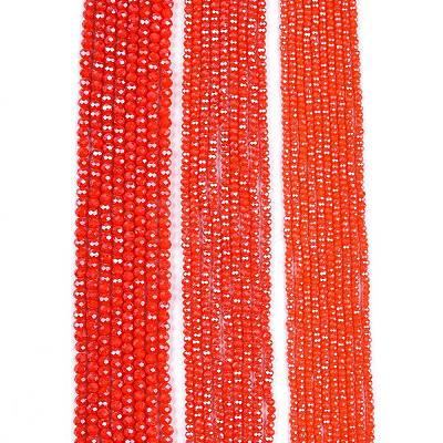 Electroplate Glass Beads Strands EGLA-A044-P1mm-A03-1