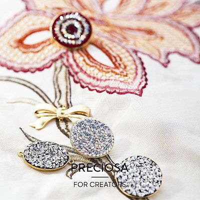 Preciosa&reg Crystal Hotfix Flatback Stones Y-PRC-HSS16-30340-200-1