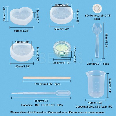DIY Food Grade Silicone Molds DIY-PH0004-90-1