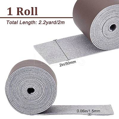 Flat Microfiber Imitation Leather Cord LC-WH0006-07D-03-1