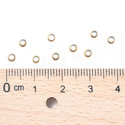 Ion Plating(IP) 304 Stainless Steel Spacer Beads STAS-L222-42A-G-1