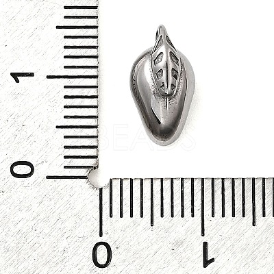 304 Stainless Steel Pendants STAS-B103-01F-P-1
