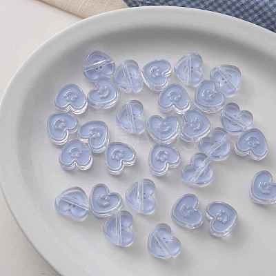 Acrylic Enamel Beads OACR-I011-22F-1