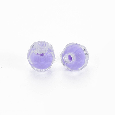 Transparent Acrylic Beads TACR-S152-17A-SS2114-1