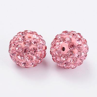 Pave Disco Ball Beads RB-H258-10MM-223-1
