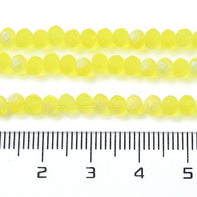 Transparent Glass Beads Strands EGLA-A044-T6mm-MB29-1