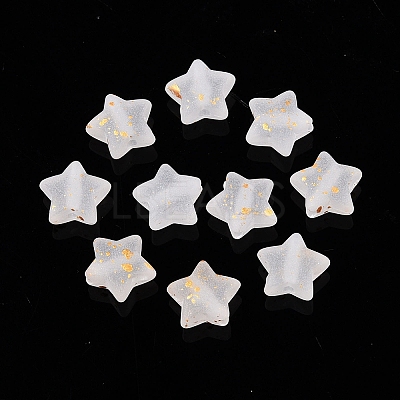 Frosted Acrylic Beads FACR-CJC0008-01I-1