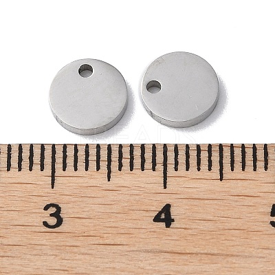 Non-Tarnish 304 Stainless Steel Charms STAS-Q308-09B-P-1