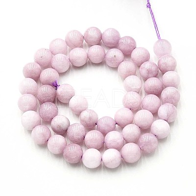 Natural Quartz Beads Strands G-N355-8mm-41-1
