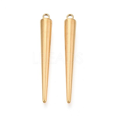 304 Stainless Steel Pendants STAS-T075-22C-G-1