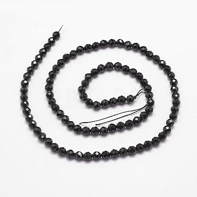 Natural Spinel Bead Strands G-P279-78-4mm-1