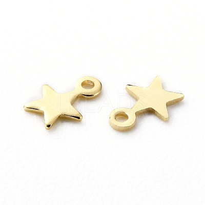 Brass Charms KK-H739-01A-G-1