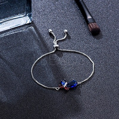 Eco-Friendly Electroplate Brass Slider Bracelets BJEW-EE0005-10P-1