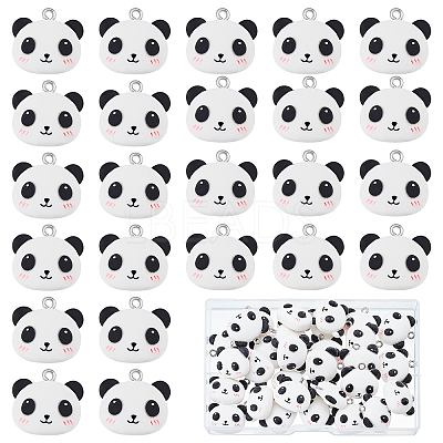 30Pcs Resin Pendants RESI-SC0002-33-1