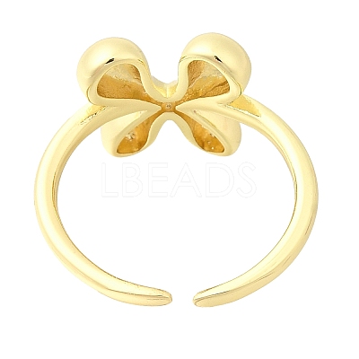 Rack Plating Brass Open Cuff Rings RJEW-S394-01G-X-1
