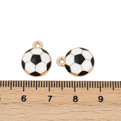 Alloy Enamel Pendants ENAM-V001-01B-KCG-1