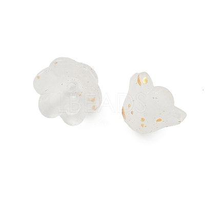 Frosted Glass Bead Cap FGLA-C001-01L-1
