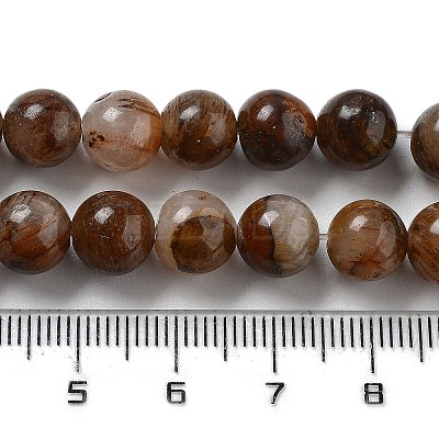 Natural Yellow Tiger Eye Beads Strands G-H238-8mm-1