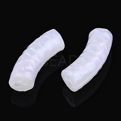 Acrylic Tube Beads X1-OACR-N137-03D-1