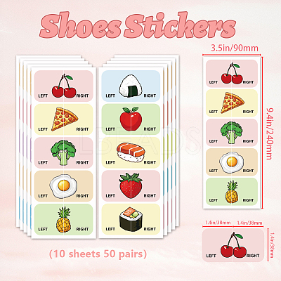 Waterproof Paper Sticker DIY-WH0641-007-1