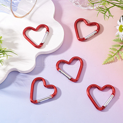 5Pcs Zinc Alloy Spring Gate Rings FIND-TA0009-73I-1