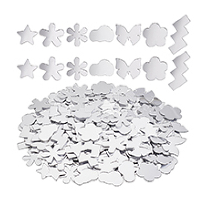 210 7 Styles Self Adhesive Acrylic Cabochons DIY-PH0023-16A-1