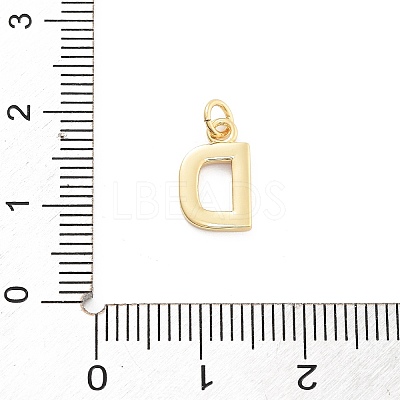 Rack Plating Brass Pendants KK-C065-02D-G-1