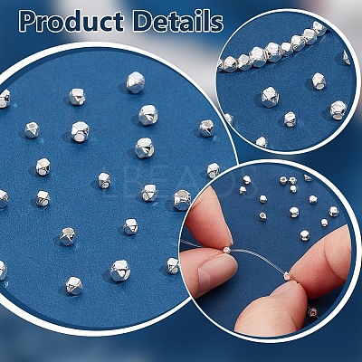 30Pcs 3 Styles 925 Sterling Silver Spacer Beads STER-PH0002-51-1