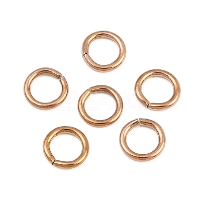 304 Stainless Steel Open Jump Rings SA-CBAF81C-01I-RG-1