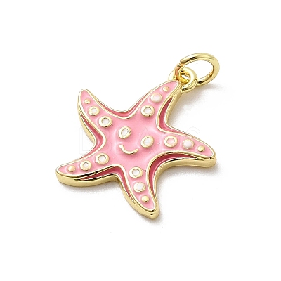 Brass Enamel Pendants KK-P338-03C-G03-1