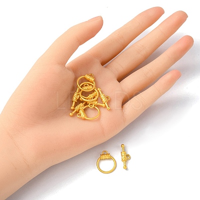 Alloy Toggle Clasps FIND-YW0002-21-1
