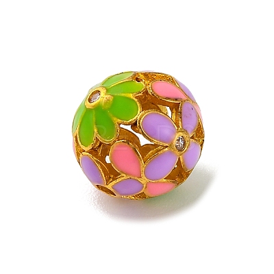 Handmade Cloisonne Beads KK-U042-13B-01-1