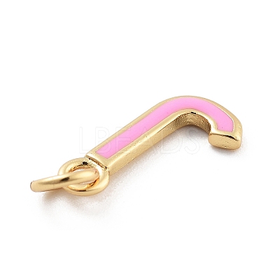 Rack Plating Brass Pendants KK-C065-02J-G-1