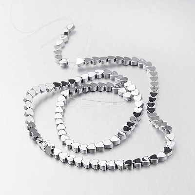 Electroplate Non-magnetic Synthetic Hematite Bead Strands X-G-F300-23A-01-1