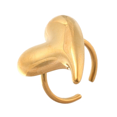 304 Stainless Steel Cuff Rings RJEW-D317-01B-G-1
