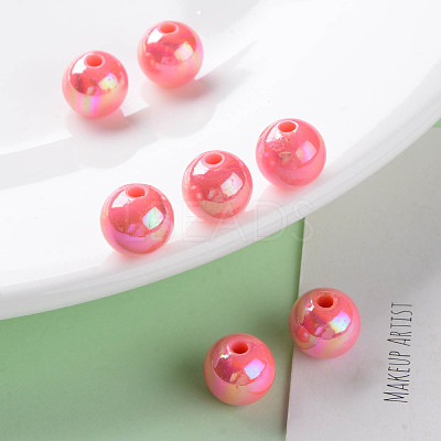 Opaque Acrylic Beads MACR-S370-D10mm-A04-1
