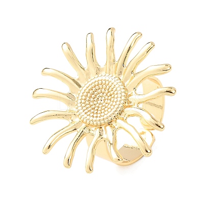 Brass Cuff Open Rings LS-RJEW-Z129-02G-02-1