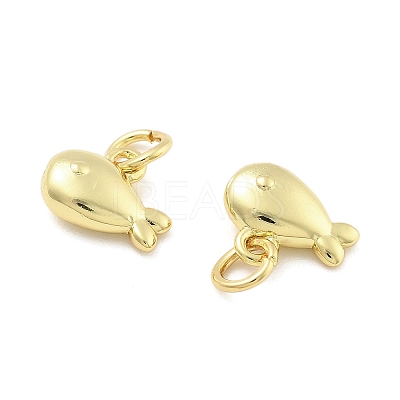 Brass Pendants KK-U060-21G-B-1