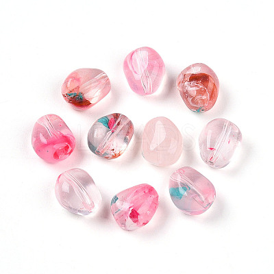 Transparent Acrylic Beads TACR-T028-43A-1