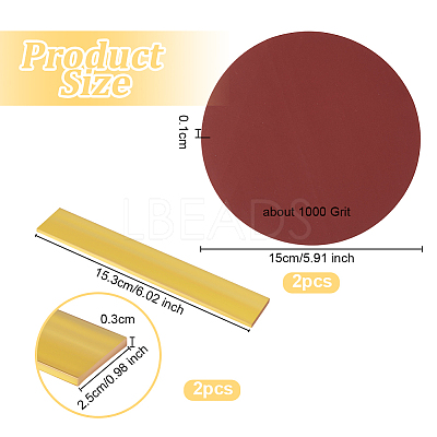 2Pcs Brass Sheets DIY-OC0013-55B-1