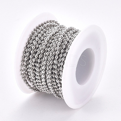 304 Stainless Steel Ball Chains CHS-F009-01C-P-1