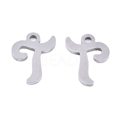 Non-Tarnish 201 Stainless Steel Charms STAS-T044-217P-T-1