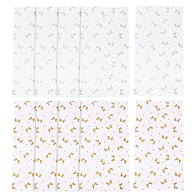10Pcs 2 Colors Rectangle Paper Gift Bags ABAG-TA0001-71-1