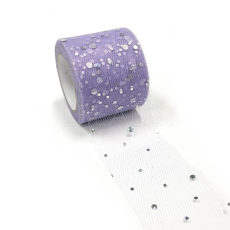 Glitter Sequin Deco Mesh Ribbons OCOR-P010-A-C25-1
