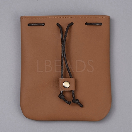 Cowhide Leather Storage Drawstring Bags ABAG-WH20020-05-1
