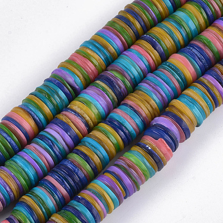 Dyed Freshwater Shell Beads X-SHEL-T010-03-1