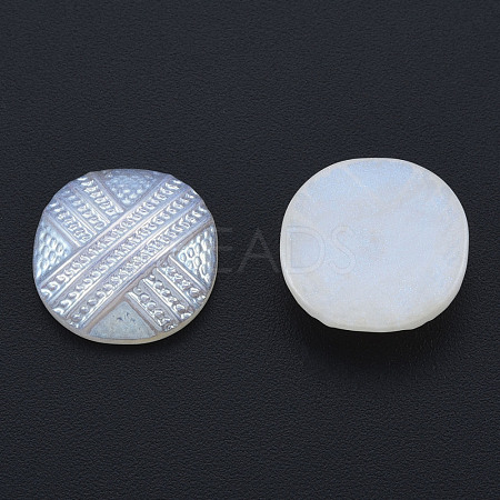 ABS Plastic Imitation Pearl Cabochons KY-N015-33-1